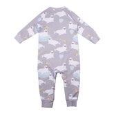 Pamuklu bebek tulumu (organik)